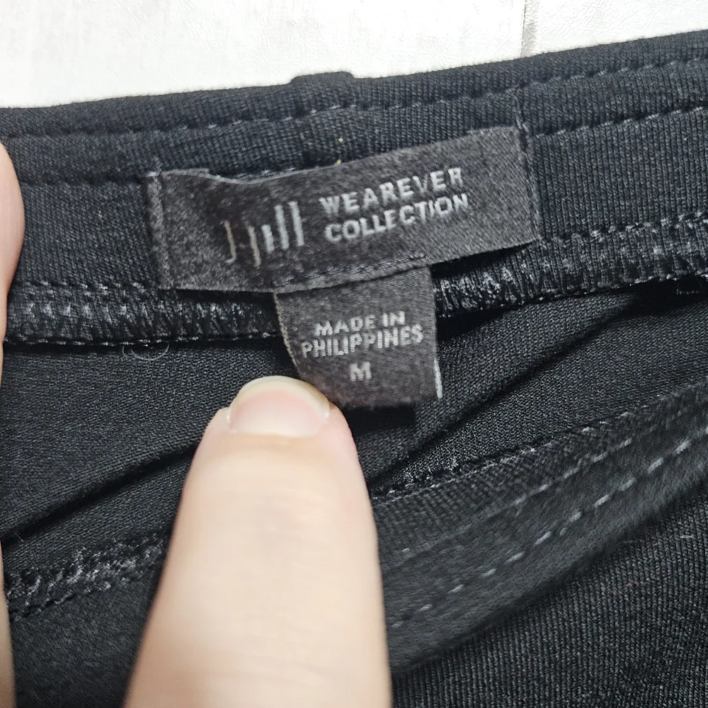 J. Jill Wearever Collection Black Tie Waist Pull-on Wide Leg Pants Size Medium. - Picture 5 of 7